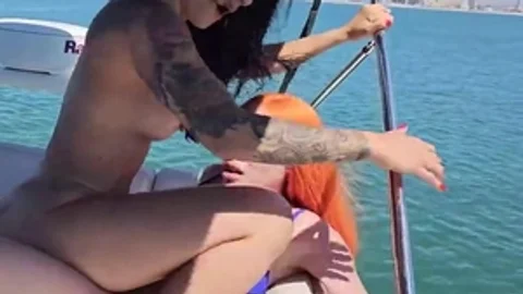 Mexican Shemale Fucks On Yacht