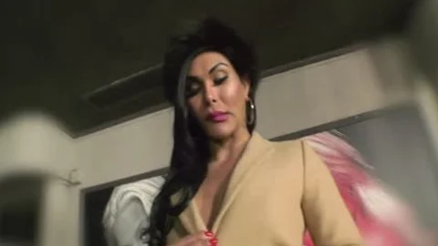 Beatrice Andrade Fills Her slave's booty With bare fuck!