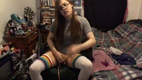 Wild Transsexual Making A Sexy Cam Movie