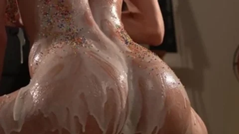 Lovely Tgirl Dessert With Extra Cream???