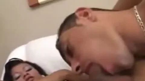 Vampy TS Babe Stuffed By A Chap