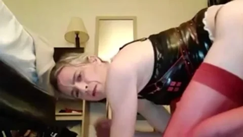 Using Her Bottles Like Dildo