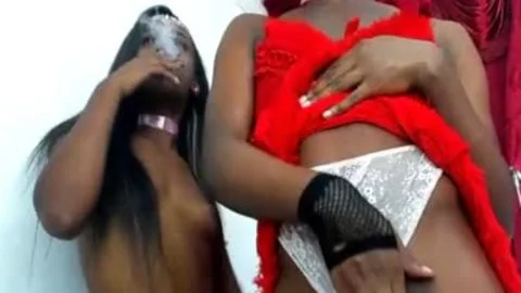 African Monstercock Tranny Friends