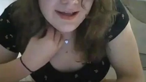 Smoking American Transgirl In Glasses Strokes Her Cock