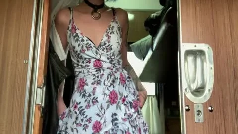 Shemale Fucked Girlfriend In The Train While No One Sees