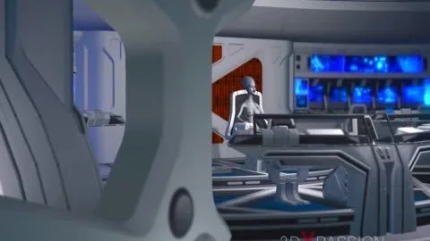3d Alien Dickgirl Fucks A Hot Ebony In The Space Station
