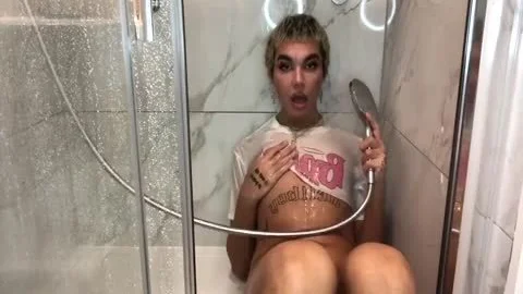 THICK Thighs, Hairy Dick Femboy Showers
