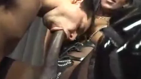 Ebony Tranny With Big Cock In A Screw