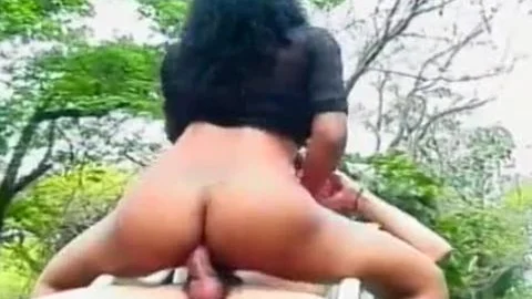 Two Latin Shemales With Small Tits Fuck Two Guys On The Street