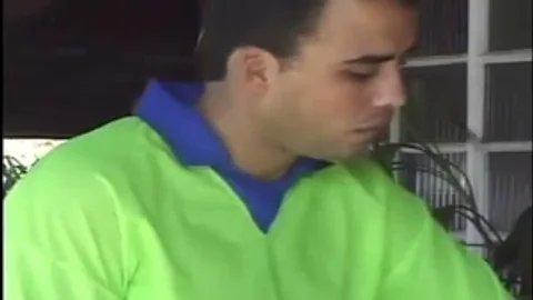 Double Cumshot For A Latina Shemale