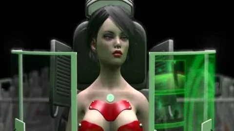 Earth Orbit - A Sex Journey. Sex In Space Station! 3d Dickgirl Plays With A Cute 