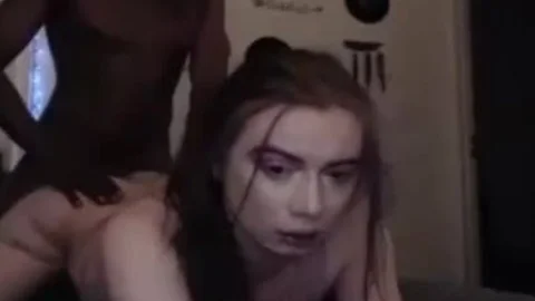 Black Guy Anal Fucking White Tgirl