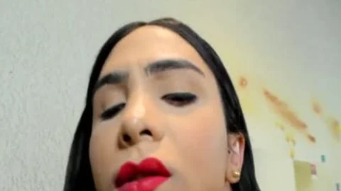 Monster Cock Shemale Yasmin Dornelles Masturbates